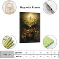 thumbnail image 2 of The Triumph of Christianity Over Paganism by Gustave Dore Art Poster Gifts Canvas Painting Poster Wall Art Decorative Picture Prints Modern Decor Framed-unframed 12x18inch(30x45cm), 2 of 11