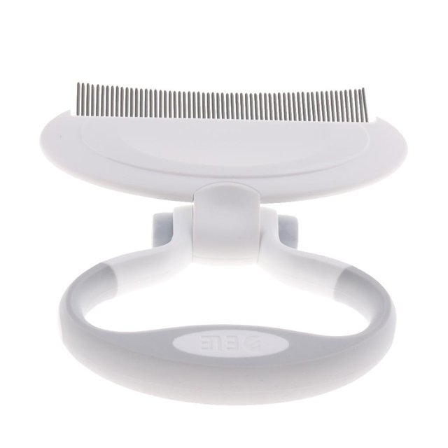 Pet Grooming Undercoat Rake Comb para perros y gatos pequeños a medianos Blanco Zulema Peine de pelo para perros de mascotas