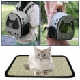 thumbnail image 5 of kathson Cat Carrier Backpack, Cat Travel Bag, Pet Backpack Carrier for Kitten Puppy Small Dogs up to 14lbs, Designed for Hiking Walking Outdoor Use(Grey), 5 of 6