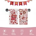 thumbnail image 6 of Valentines Day Dessert Kitchen Dish Towels Set of 2, Red Pink Love Heart Cupcake Donut Drying Hand Towel Baking Cooking Cloth, Anniversary Wedding Bathroom Home Decoration 18'''' x 26'''', 6 of 6