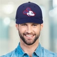 thumbnail image 3 of Disney Men’s Mickey Mouse Hat – Snap-Back Baseball Cap, Dad Hat, 3 of 7