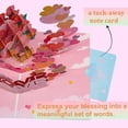 thumbnail image 4 of Tarjeta emergente de aniversario de corazón de amor TANGJMXG 3D globos aerostáticos rosas románticas, 4 of 5