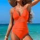 thumbnail image 5 of WILLBEST Traje de Baño Mujer Dos Piezas 2025, Traje de Baño de Color Liso para Mujer, Traje de Baño Integrado con Tirantes Huecos, 5 of 6