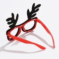 thumbnail image 4 of Yunuuuoa Christmas Tree Glasses Antlers Spectacles for Holiday Party Stage Performance Cosplay Flexible Durable Festive Accessory, 4 of 5