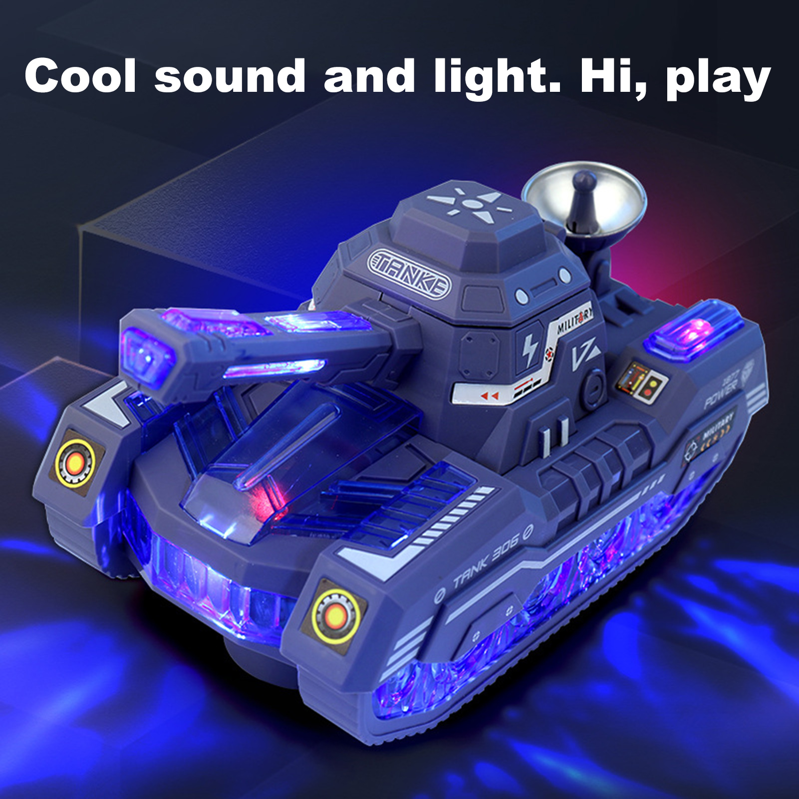 Buy XinYux Electric Battle Tank Realistic Remote Control Tank Shoots