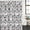 Black White, variant on Polyester Fabric Funny Cat Shower Curtain, Abstract Cartoon Cute Animals Printed Waterproof Bathtub Curtain Bathroom Decor Set with Hooks 60 x 72 Inches