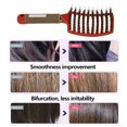 thumbnail image 2 of Ygjytge Peine Multifunción De Forma Curva Peluquería Masaje Peine Cepillo (Rojo) Ygjytge Para estrenar, 2 of 5