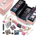 thumbnail image 1 of Set de maquillaje Color Nymph Professional con funda de tren, color rosa, 1 of 9