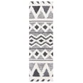 thumbnail image 2 of Safavieh Natura Noirin Geometric Wool Runner Rug, Ivory/Black, 2'3" x 8', 2 of 8