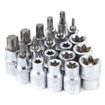 thumbnail image 4 of 19 unids/set 1/2in Drive Star Kit de puntas con casquillo hexagonal tipo E herramienta de Reparación de automóviles macho hembra Jadeshay A, 4 of 8