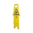thumbnail image 3 of Rubbermaid Commercial Stable Multi-Lingual Safety Sign, 13w x 13 1/4d x 26h, Yellow -RCP9S0900YEL, 3 of 4