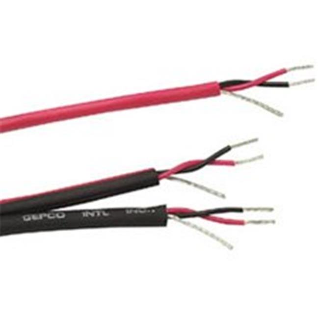 Gepco 72401EZ2000BK 2 Cond 24 Ga Twisted Pair Audio Cable 2000 ft