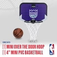 thumbnail image 2 of Mini Basketball Hoop Franklin Sports NBA Sacramento Kings, 2 of 9