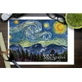 thumbnail image 3 of Rocky Mountains, Colorado, Starry Night (9x12 Wall Art Print, Home Decor), 3 of 3