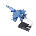 thumbnail image 4 of 1/72 Fighter Aircraft Model Diecast Plane Model Assembled Model Display Stand, Plane Model Realistic Airplane Fighter for Bedroom Office Gift Su-27, 4 of 8
