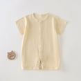 thumbnail image 2 of Timegard Newborn Baby Clothes Boy Girl Infant Button up Onesie Comfy Breathable Toddler Casual Rompers, 2 of 3