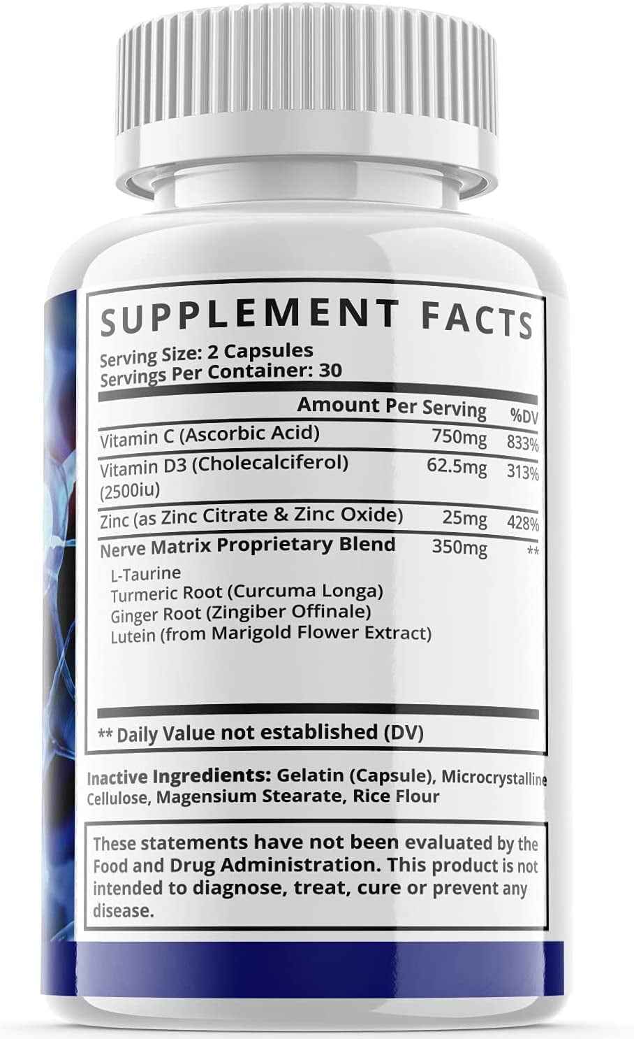 Biosoothe Pro - Neuropathy Treatment Pills for Nerve Pain Repair - 60  Capsules (1 Pack) - Walmart.com