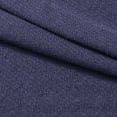 thumbnail image 3 of Beatrice Home Fashions, GOTS Organic Cotton Blanket, Full/Queen, Navy Blue, 3 of 4