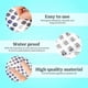 thumbnail image 3 of 1 to 300 Digit Reflective Stickers - 10 Sheets Laser Stickers - 600 Waterproof Sticker Labels - Oven Numbers for Sorting, Organizing, Filing, School S, 3 of 5