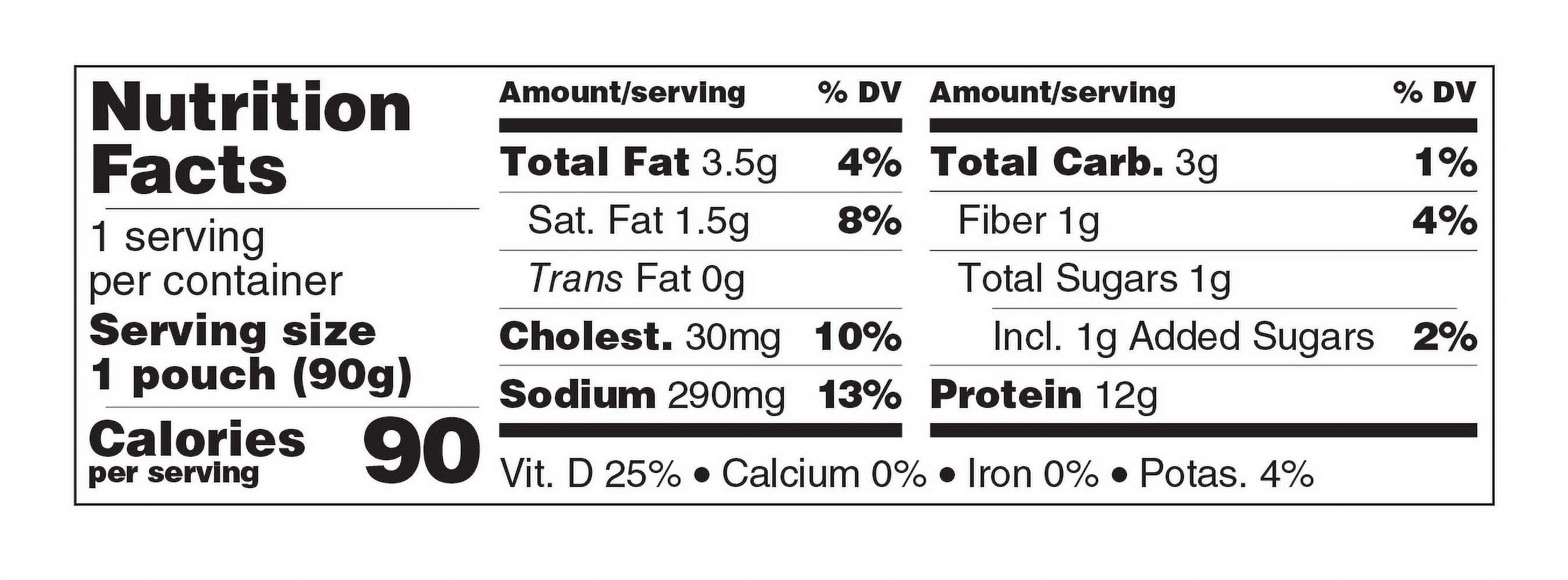 (3 pack) Ocean's Wild Alaskan Pink Salmon, Thai Green Curry, 12g Protein, Shelf-Stable, 3.17 oz Pouch