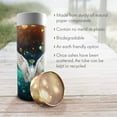 thumbnail image 4 of Guardian Angel (Teal) - Biodegradable & Eco Friendly Burial or Scattering Urn / Tube, 4 of 11