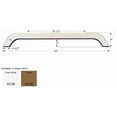 thumbnail image 1 of Icon Fender Skirt 01740 Tandem Axle; Fits Various R-Vision Brands; 65 Inch Length x 9 Inch Height; Taupe; ABS Plastic; Tandem; Single; Use Measurements To Determine Proper Fitment Before Ordering, 1 of 1