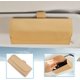 thumbnail image 2 of Soporte para gafas para parasol de coche, estuche de cuero con clip para gafas de sol, accesorios interiores de automóvil que se aplican a todos los modelos de coche (beige), 2 of 4
