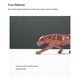 thumbnail image 5 of Escultura en forma de animal Bearachild Color sólido Brillante Simulación vívida Rojo, 5 of 6