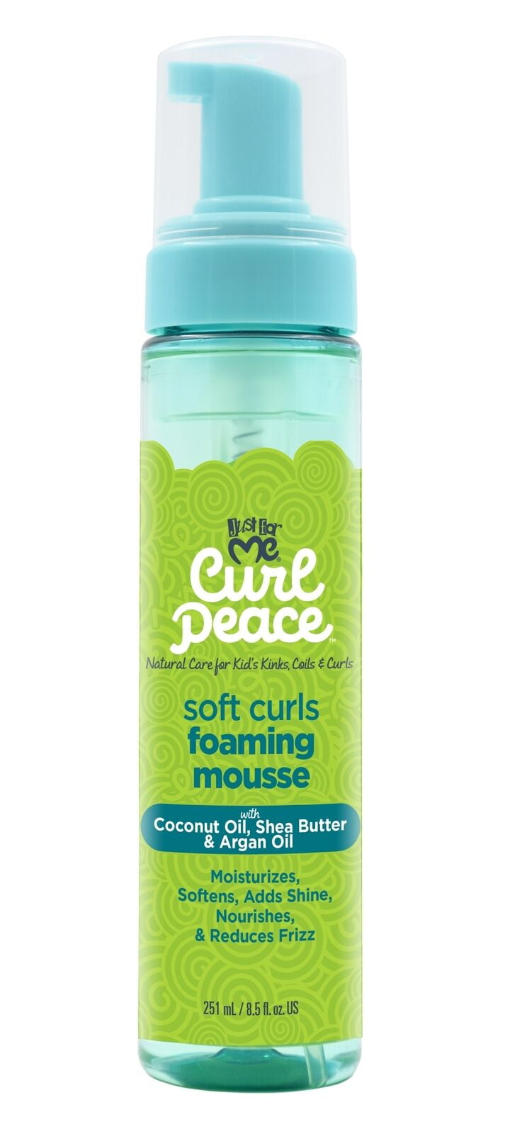 Just For Me Curl Peace Soft Curls Foaming Mousse