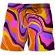 thumbnail image 1 of Pantalones cortos para hombre, moda Popular, Extra verano, playa, pintura artística, patrón de Graffiti, ropa cómoda y suelta Fivean unisex, 1 of 2