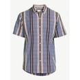 thumbnail image 3 of Free Assembly Men's Everyday Button-Down Shirt with Short Sleeves, 3 of 5