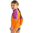 thumbnail image 4 of Cressi Purple Pequeno Girls Kids UV UPF+50 Sun Protective Starfish Rash Guard, S, 4 of 4
