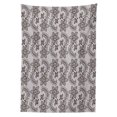 thumbnail image 3 of Ambesonne Taupe Tablecloth Rectangular Table Cover, Russian Boho, 60"x84", Tan Taupe, 3 of 4