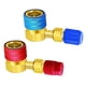 thumbnail image 1 of Adaptador de acoplamiento rápido CA R134A R1234yf de 90 grados 1/4SAE R1234yf QC15H L AD51 52, 1 of 7