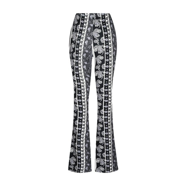 LOVZFMLL Women's Pants, Tight Fitting Butt Non-Seamless Print