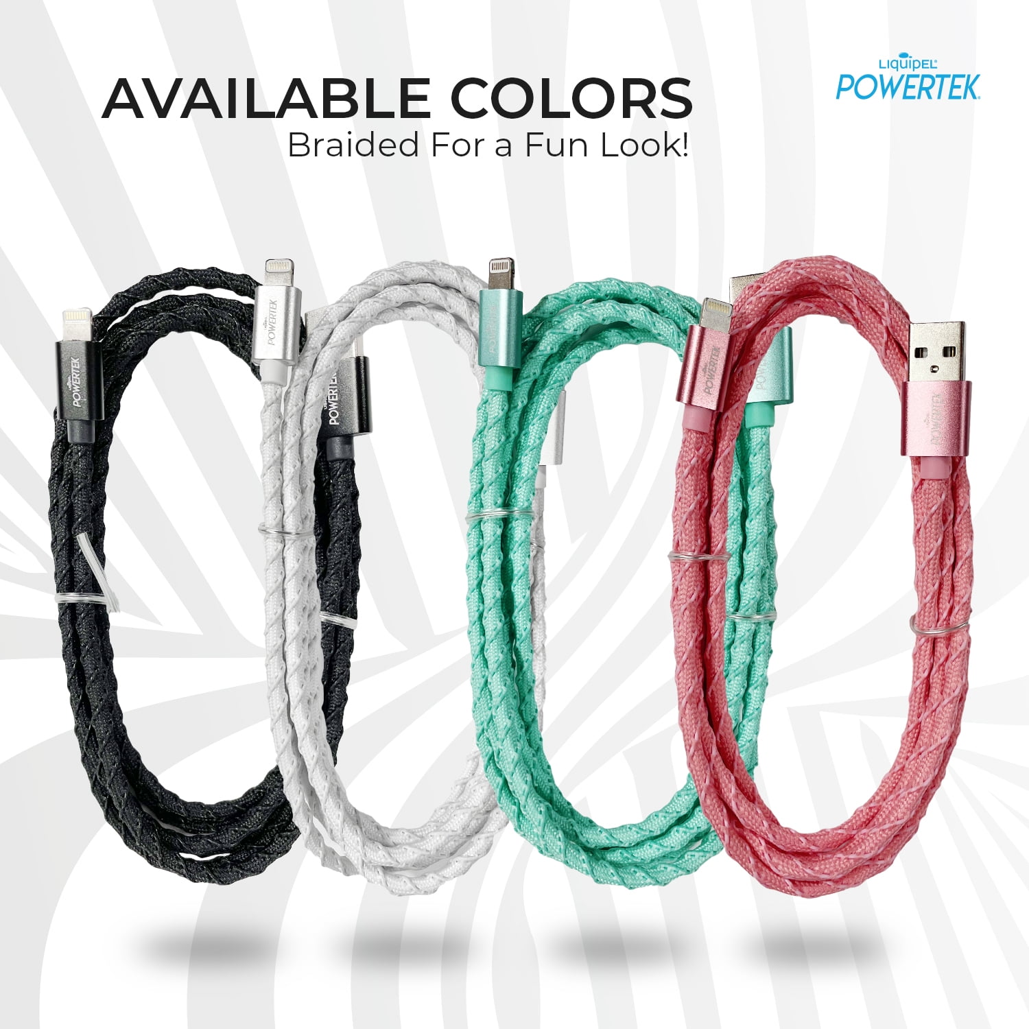 Liquipel Powertek Twizzler Apple Lightning Cable