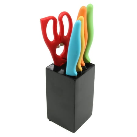 Gibson Colorsplash 6pc Primary Basics Preparation Cutlery Set