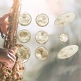 thumbnail image 5 of Piezas Repuesto para Saxofón Soprano Instrumentos Musicales Accesorios (Beige), 5 of 5