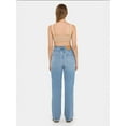 thumbnail image 4 of V-Neck Sleeveless Woven Crop Top, 4 of 5