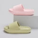 thumbnail image 5 of Zapatillas de nube de plataforma gruesa para mujer, chanclas de Eva Cfortable antideslizantes para el hogar, sandalias de suela suave ligeras de verano, 5 of 7