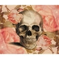 thumbnail image 2 of CafePress - Vintage Rosa Skull Collage Throw Blanket - Soft Fleece Throw Blanket, 50"x60" for All Ages, 2 of 2
