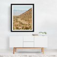 thumbnail image 3 of Desert Landscape, Oatman 02 - Oatman Arizona Photography Desert Scenic Landscape Nature Travel Poster Cactus Route 66 Black Framed Wall Art Print 6 x 8 inches, 3 of 4