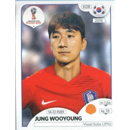 2018 Panini World Cup Stickers Russia #506 Jung Woo-young Korea Republic Soccer