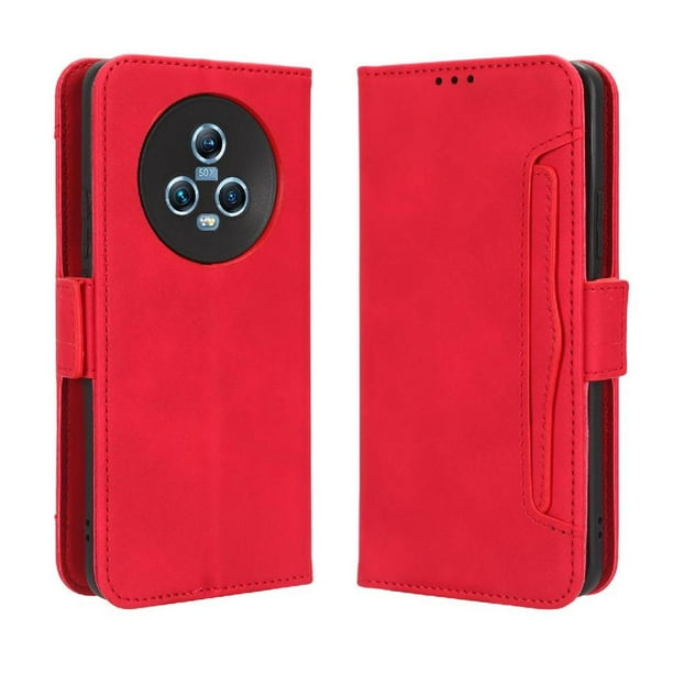 Funda Tipo Billetera GANGXUN para Honor Magic 5 – Tapa Flip con Tarjetero