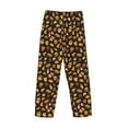 thumbnail image 4 of Kdxio Burger Fries Print Men's Sleep Pajama Pant Lounge Pants with Pockets, 4 of 8