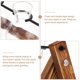 thumbnail image 3 of 1 Set Bulb Vase Swivel Holder Water Plant Bulb Terrarium with Wooden Stand, 3 of 4