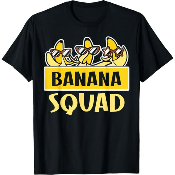 Awesome BANANA SQUAD Shirt That’s Bananas Halloween Funny T-shirt