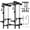 H16-black, variant on BOGYKIK H16 Folding Wall Mounted Power Rack with 180 lb Weight Stack, Dual Pulley System, Black