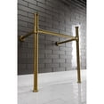 thumbnail image 2 of Kingston Brass VPB33087 Stainless Steel Console Sink Legs in Brushed Brass, 2 of 7
