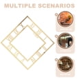 thumbnail image 3 of CRAFTHROU 2Ud Pegatina Decorativo De Acrílico Con Dorado Para Y Oficina, 3 of 8
